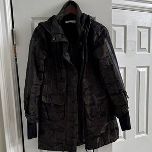 Blanc Noir Black Camouflage Jacket